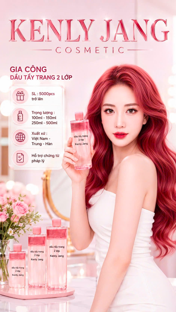 Gia Công Dầu Tẩy Trang 2 Lớp