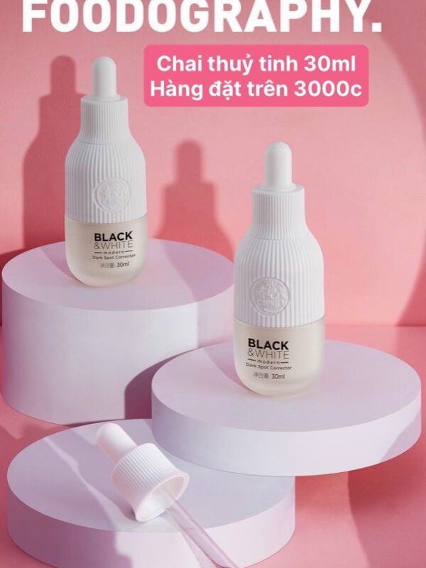 Chai serum dáng bình gốm
